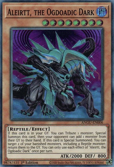 Aleirtt, the Ogdoadic Dark - Super Rare - ANGU-EN006 - Yu-Gi-Oh!