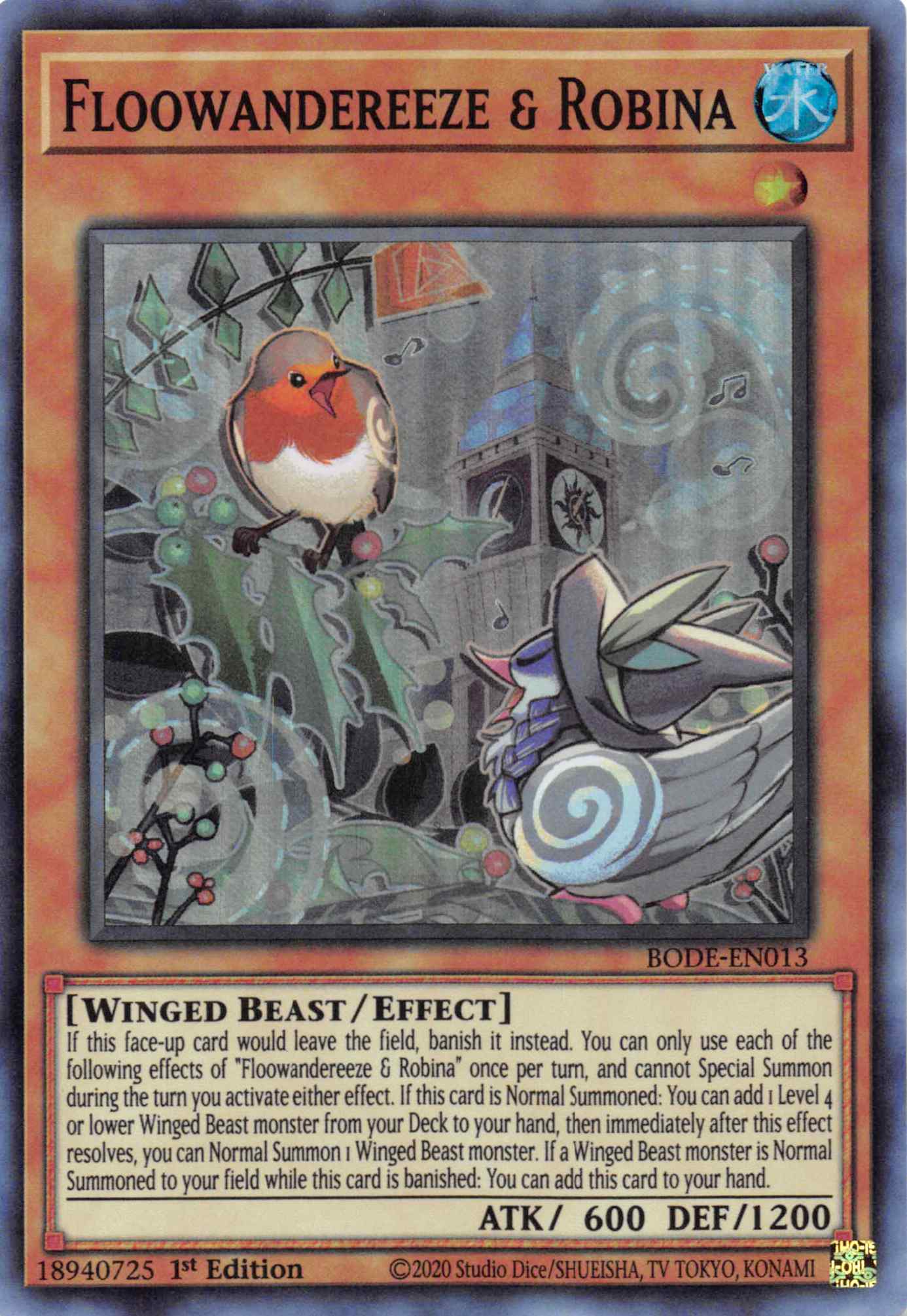 Flowandereeze & Robina - Super Rare - BODE-EN013 - Yu-Gi-Oh!