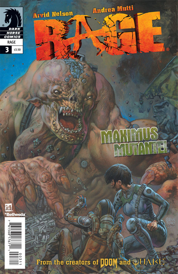Rage Issue #3 (Dark Horse Comics)