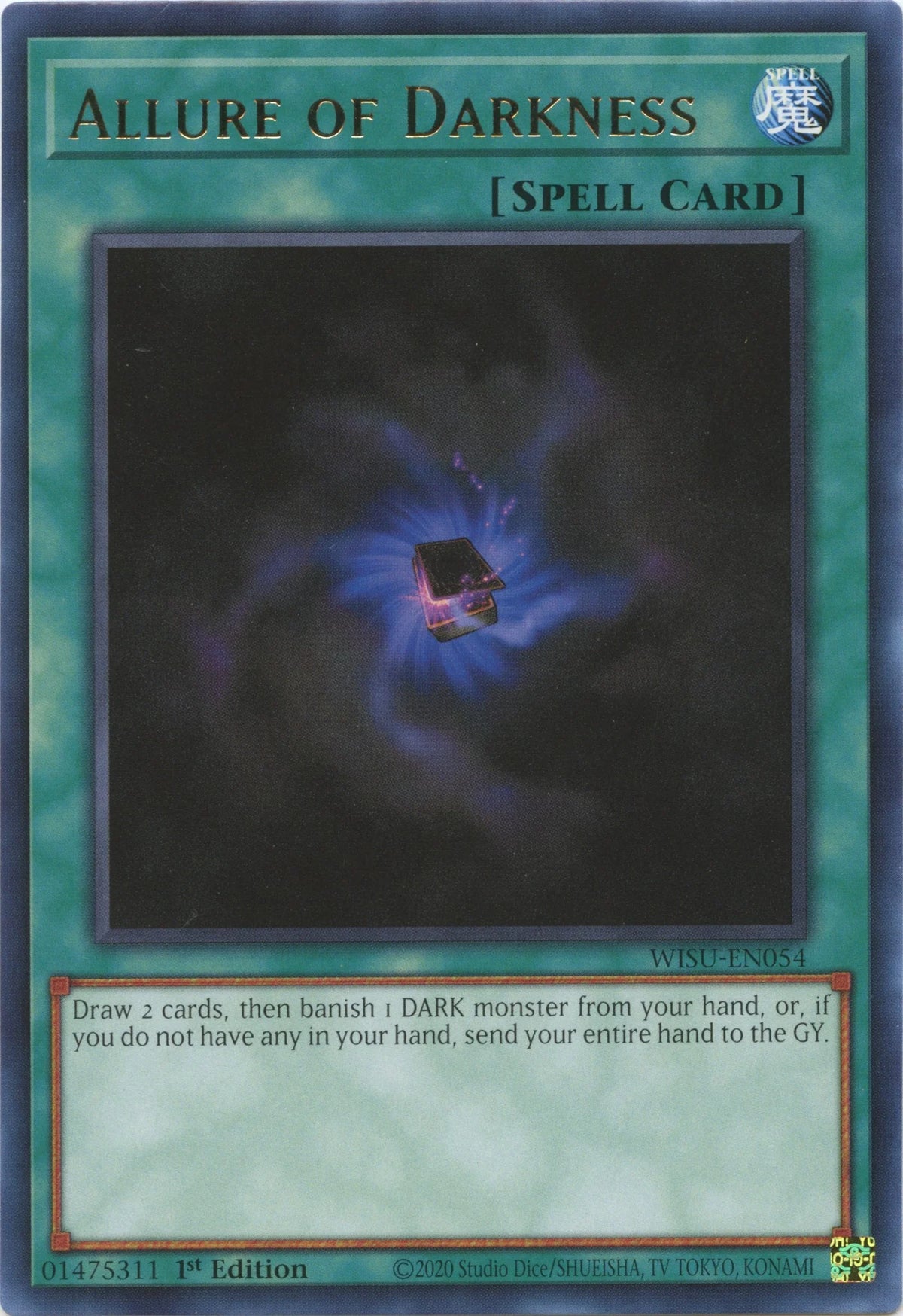 Allure of Darkness - Rare - WISU-EN054 - Yu-Gi-Oh!