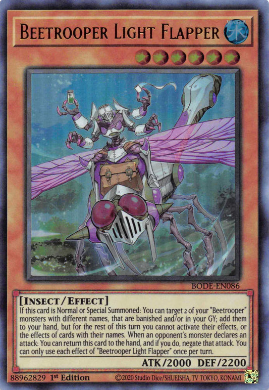 Beetrooper Light Flapper - Ultra Rare - BODE-EN086 - Yu-Gi-Oh!