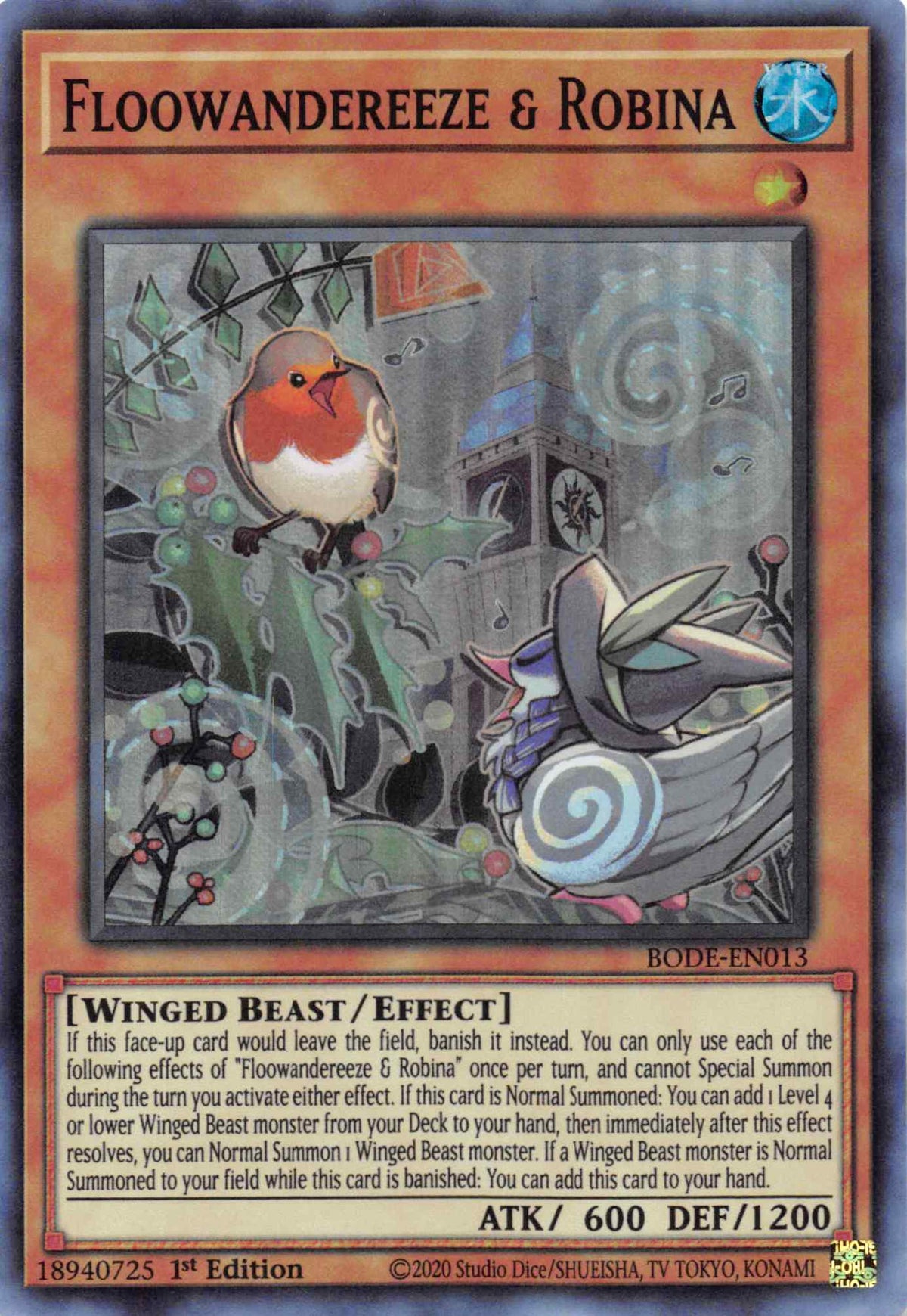 Flowandereeze & Robina - Super Rare - BODE-EN013 - Yu-Gi-Oh!
