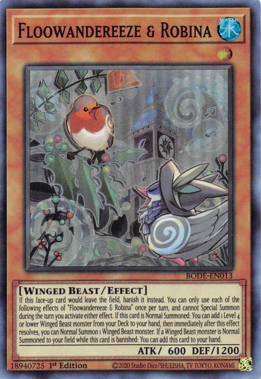 Flowandereeze & Robina - Super Rare - BODE-EN013 - Yu-Gi-Oh!