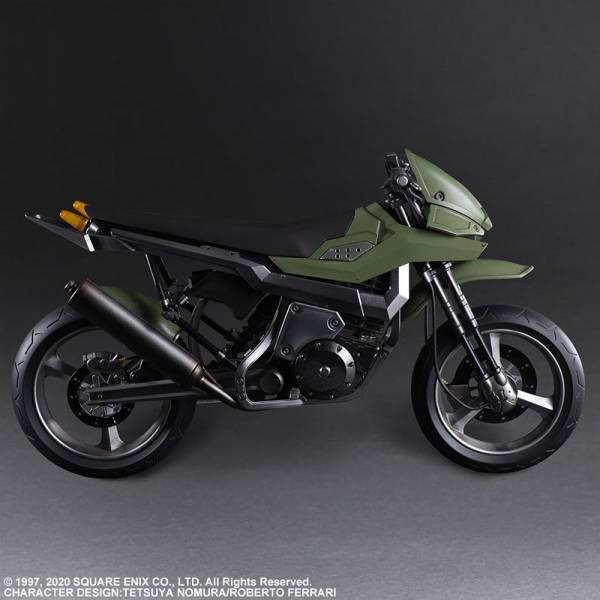 Play Arts Kai: Final Fantasy VII Remake - Jessie & Motorcycle Set (Square Enix)